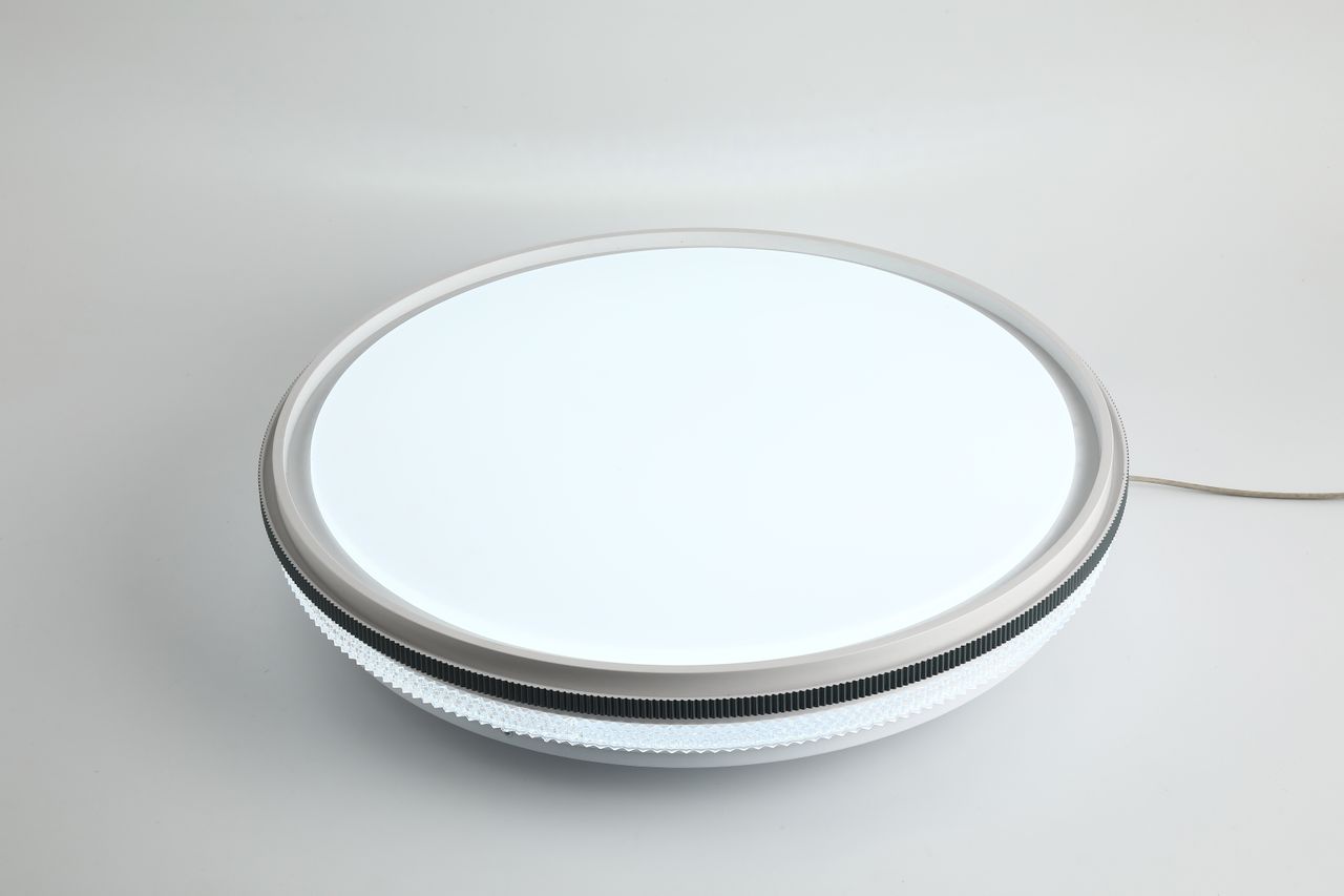 Photograph showing a large LED light